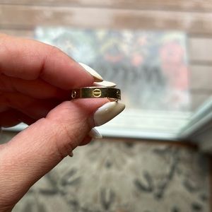 Size 6 ring some tarnishing